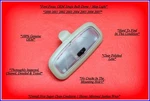 Ford Focus 2000 2007 Oem Overhead Dome Light Gray Single Bulb Cleaned & Tested. Fixed Price $94.95.