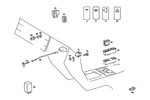 Genuine Mercedes-benz Door Contact 000-821-17-52. Fixed Price $24.53.
