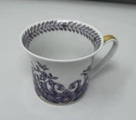 Grand Divertissement Espresso Cup White/purple/gold 3OZ 19315-403625-14717. Fixed Price $89.99.