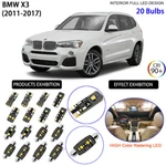 20 Bulbs Led Interior Light Kit For Bmw X3 F25 White Dome Upgrade. Fixed Price $33.28.