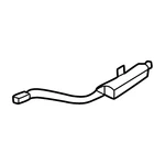 Genuine Mercedes-benz Oe Light Guide 206-825-78-00. Fixed Price $19.48.