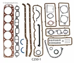 Full Overhaul Gasket Set For Gm Chevrolet 230 250 292 W/ Late Rear Main Seal. Fixed Price $81.49.