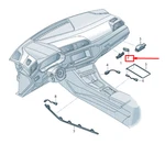 New Audi Q3 F3 Courtesy Light 83A947356F 83A-947-356-F. Fixed Price $42.30.