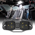 Utv Dome Light Roll Bar Cage Mount Interior Polaris Rzr Can Am Boat White. Fixed Price $9.99.