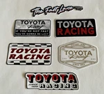 Toyota Bumper Sticker Lot (6) Window Decals Racing Trd Nascar Nhra Off Road Part. Fixed Price $14.99.