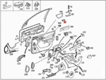 Genuine Mercedes W220 S-class Lamp 2208200321. Fixed Price $207.00.