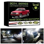 White Led Interior Lights Kit Package For 1998-2004 S10/SONOMA 3014 Smd +tool. Fixed Price $28.93.