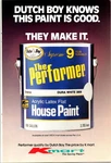 Kmart Dutch Boy Acrylic Latex Flat House Paint Vintage Print Ad 1982. Fixed Price $11.25.
