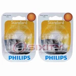 2 Pc Philips Map Light Bulbs For Lincoln Continental Mark Vii Xe. Fixed Price $12.12.