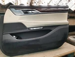 Bmw 7 Series Front Door Card Panel Right Driver Side Nappa White G11 G12. Fixed Price $149.94.