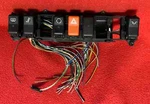 Mercedes-benz 1985-95 W124 Defrost Alarm Headrest Hazard Switch Button. Fixed Price $85.00.