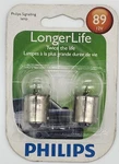 Courtesy Light Bulb-longerlife Twin Blister Pack Philips 89 LLB2. Fixed Price $6.99.