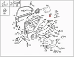 Genuine Mercedes W220 S-class Lamp 2208200421. Fixed Price $141.11.