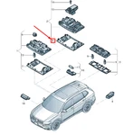 New Volkswagen Tiguan AD1 Roof Reading Light Lens 5G0947133ERM5. Fixed Price $95.29.