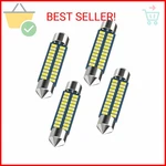 Serundo Auto 578 Led Bulb 211-2 41MM 42MM 1.65IN For Car Map Dome Light,. Fixed Price $9.38.