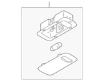 Genuine Nissan Reading Lmp Assembly 26460-1JB0A. Fixed Price $169.60.