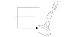 Genuine Mercedes-benz Interior Lamp 221-820-21-01-64. Fixed Price $31.50.