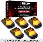 Recon Smoked Lens Amber Cab Light Kit 2017-2022 Ford Super Duty F250-F550. Fixed Price $279.95.