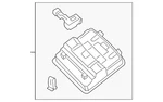 Genuine Nissan Map Lamp Assembly 26430-C991C. Fixed Price $199.76.