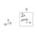Genuine Mopar Reading Lamp Right 68303235AA. Fixed Price $45.38.