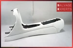 2004-2009 Jaguar XJ8 Vanden Plas X350 Center Console Trim Panel Dove Gray Lhj. Fixed Price $93.00.