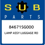 Subaru Lamp Assy Luggage Ro 84671SG000, New Genuine Oem Part. Fixed Price $27.90.