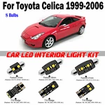 8 Lights Super Deluxe White Interior Led Kit For Toyota Celica 1999-2006. Fixed Price $20.50.