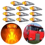 11X Amber Torpedo 15.5" 17 Led Cab Marker Roof Light For Peterbilt Universal. Fixed Price $120.49.
