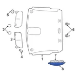 For Ram 1500 Classic 2019-2021 68102488AA Right Dome Light Lens. Fixed Price $18.09.