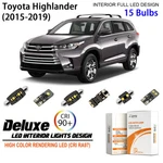 Led Interior Light Kit For Toyota Highlander 2015-2019 White Bulbs Upgrade. Fixed Price $30.68.