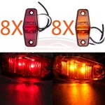 16PCS Amber/red 2DIODE Led Side Marker Light Trailer Truck Clearance Lamps. Fixed Price $22.89.