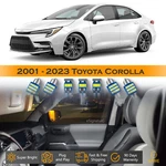 8 X Ultra White Led Lights Interior Package Kit For 2001 - 2024 Toyota Corolla. Fixed Price $11.98.