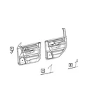 Genuine Mopar Map Pocket Lamp 68367049AC. Fixed Price $32.13.