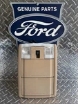 2009-2014 Ford F150 Double Bin Storage Console Dome Map Light Tan 9L3413D776C. Fixed Price $45.00.