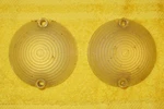 1967 1968 Cougar XR7-G Gt-e 6.5 Orig Front Turn Signal Parking Light Lenses. Fixed Price $44.00.