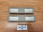 88-94 Oem Bmw E32 735 Left Right Interior Sun Visor Light Lamp Beige Pair Set*. Fixed Price $29.95.