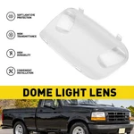 Interior Overhead Dome Map Light Lamp Clear Lens Cover Ford Bronco 1996-1997. Fixed Price $12.34.