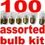 20 Cents EACH-100 Light Bulbs Chryler, Plymouth, Dodge. Fixed Price $23.79.