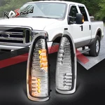 Chrome Housing Amber Led Side Mirror Turn Signal Light 03-07 Ford Superduty. Fixed Price $33.17.