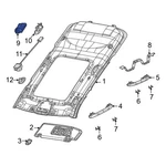 For Jeep Wagoneer 2022-2025 6ZH11SD4AC Map Light Lens. Fixed Price $59.57.