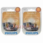 2 Pc Philips Turn Signal Indicator Light Bulbs For Chevrolet Bel Corvair Iq. Fixed Price $11.12.