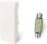 Hercoo Dome Light Lens Cover Interior Roof Map Housing With Led White. Fixed Price $16.17.