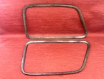 1947-1950 Chevy, Gmc Truck Window Garnish R/l, Hot Rat Rod Lowrider Bomb Pickup. Fixed Price $129.50.