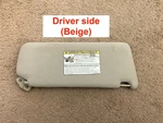 2009-2015 Jaguar Xf Driver Side Left Lh Shade Tan Beige Oem. Fixed Price $69.90.
