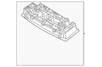 Genuine Nissan Reading Light 26430-7DA0A. Fixed Price $128.51.