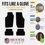 Avery Touring Black Carpet Front & Rear Floor Mats For 1979-1994 Saab 900 #Q9. Fixed Price $126.40.