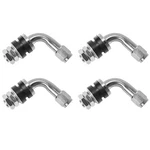 Qwork 4PCS Tyre Valve Stem, 90 Degree Angled Bolt-in Stems For Car.... Fixed Price $9.08.