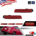 2X Red Led Rear Bumper Reflector Brake Lights For Nissan Infiniti FX35 FX37 FX50. Fixed Price $24.99.