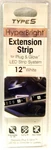 Type Plug & Glow Hyperbright 12" Led Lighting Extension Strip **fast Ship**. Fixed Price $15.99.