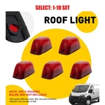 Rear Roof Light Housings For 2014-2023 Dodge Ram Promaster 1500 2500 3500 5-50X. Fixed Price $28.49.